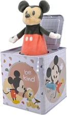 Disney Baby Mickey Mouse Jack in the Box Musical Toys for Babies and Toddlers, P