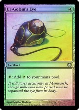 9th Edition MTG  FOIL  Ur-Golem's Eye   Magic