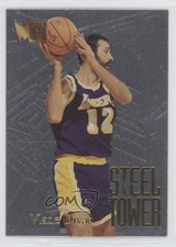 1995-96 Fleer Metal Steel Tower Vlade Divac #2 HOF 0bn8