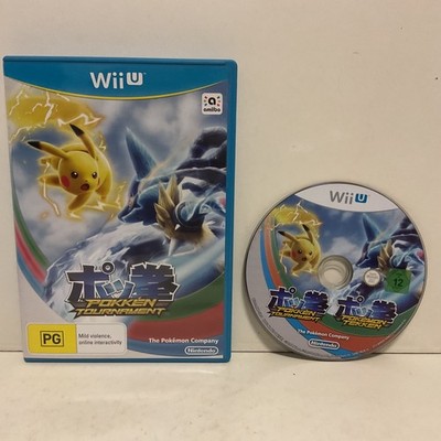 Pokken Tournament Nintendo Wii U PAL - VGC - Free Post