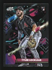 Tyler Locklear 2025 Topps Chrome Cosmic #195 RC