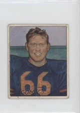 1950 Bowman Bulldog Turner Clyde Turner #28 HOF 2u3