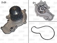 Valeo 506538 Wasserpumpe FüR Chrysler Dodge Mitsubishi Plymouth