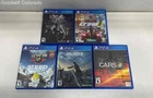 Lot Of 5 Assorted Ps4 Video Games
