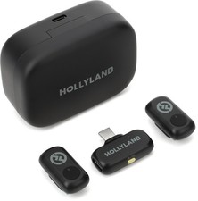 Hollyland LARK A1 Duo Digital Wireless Microphone System - Space Gray