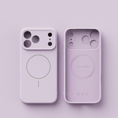 For iPhone 17 Pro Max 16 15 14 Shockproof Liquid Silicone Case Mag Safe Cover