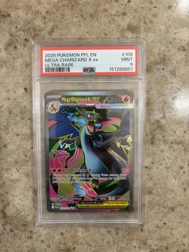 Mega Charizard Ex 109 Psa 9