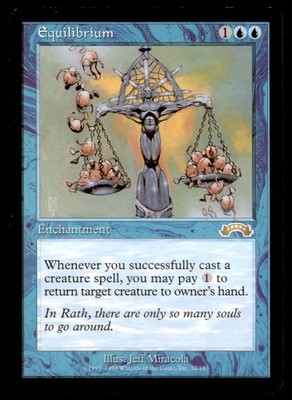 Equilibrium 32 Rare Exodus Magic: The Gathering Lightly Played