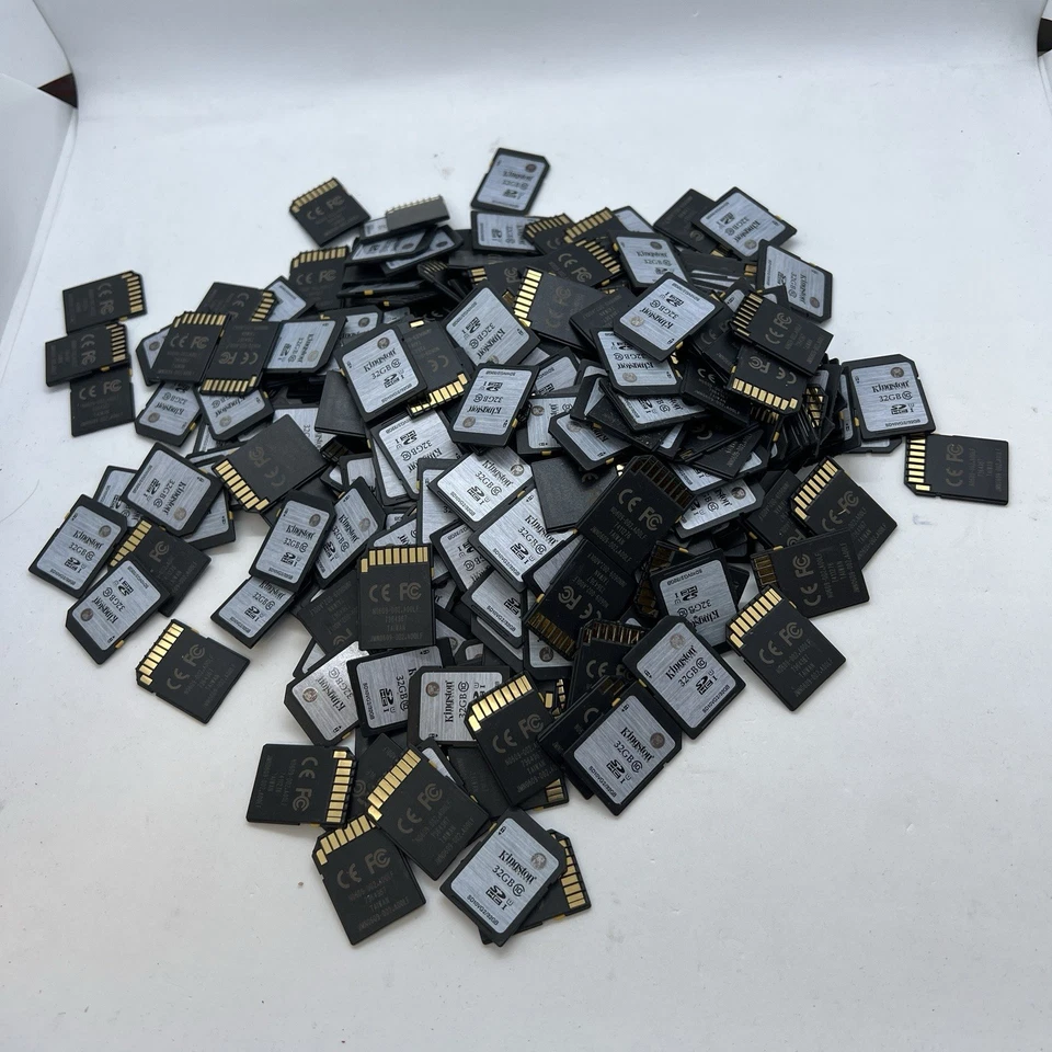 LOT OF 10 Kingston Digital 32GB SDHC Class10 HD 45MBs SD Memory Card (G11:3) - Image 2 of 4