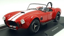 Solido 1/18 Scale Diecast S1804911 - 1965 Shelby Cobra 427 MKII - Red