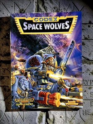 Games Workshop Warhammer 40k 2nd Edition SPACE WOLVES Supplemental Codex 1994