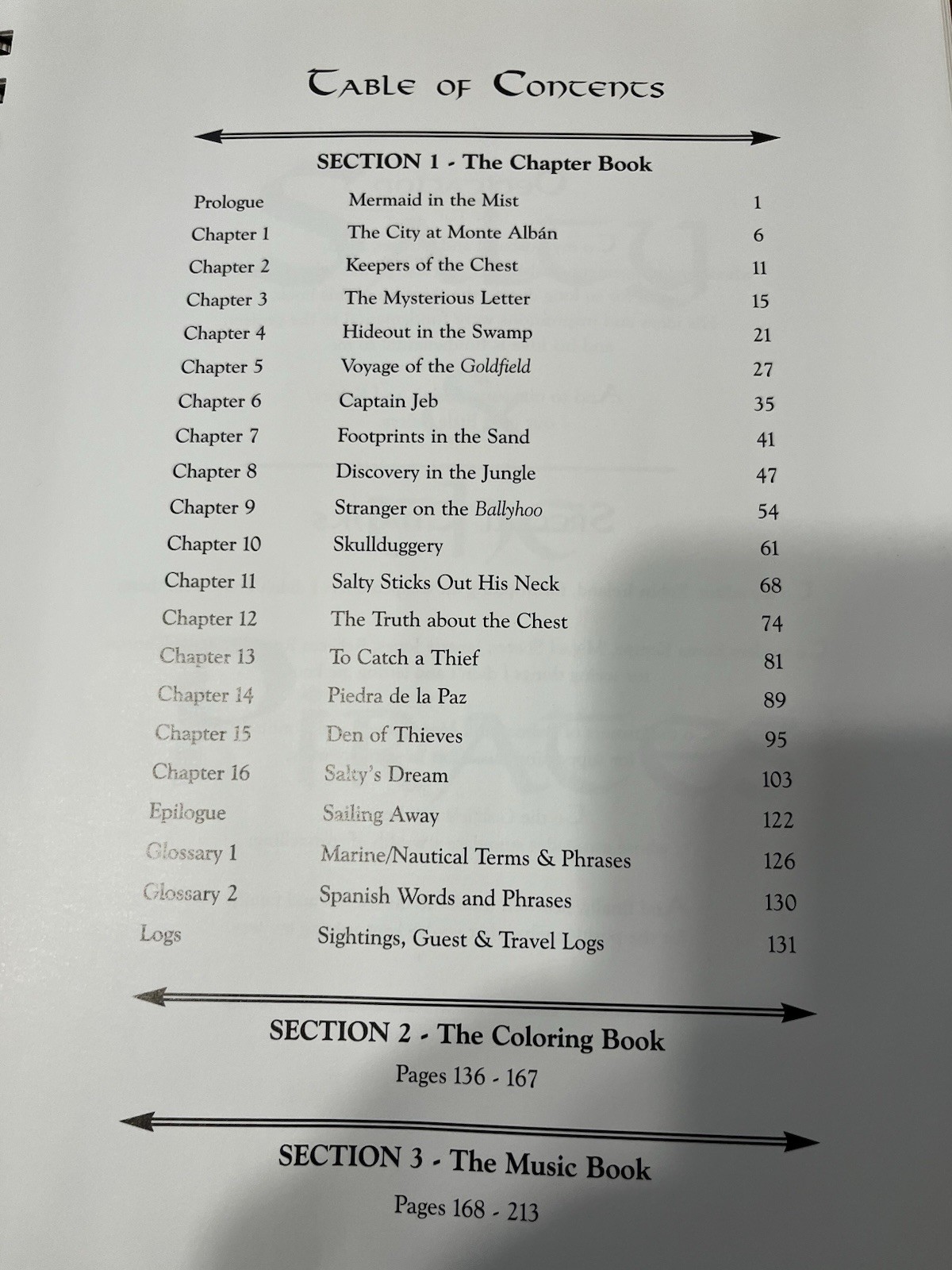 Salty  the Pirates - Spiral-bound Book By Delaney, Marie - FIRST EDITION