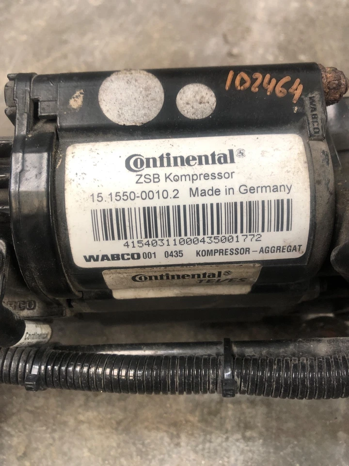 2001 - 2004 年奥迪 A6 Quattro 空气悬架压缩机泵 15.1550-0010.2 — 第 2/4 张图片