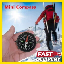Compass Survival Camping Hiking Outdoor Mini Pocket Navigation 45mm Portable