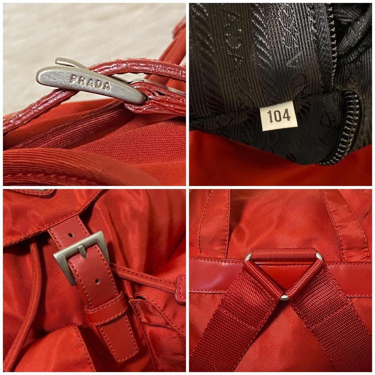 PRADA nylon backpack triangular logo Tessuto Vela… - image 19