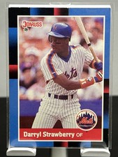 1988 Donruss - #439 - Darryl Strawberry - New York Mets