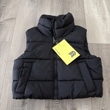 NWT All In Motion Unisex Black Puffer Vest Size 4-5 lightweight warm jacket