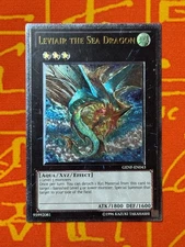 YUGIOH LEVIAIR THE SEA DRAGON ULTIMATE RARE LIGHT PLAY GENF-EN043