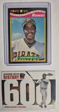 BARRY BONDS 1987 TOYS R US ROOKIE CARD. rookie card picture