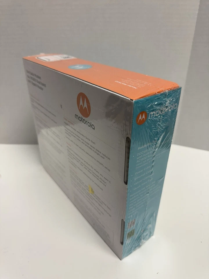 Motorola MG7550 16x4 DOCSIS 3.0 Cable Modem Plus AC1900 WiFi Router - New Sealed - Image 3 of 4