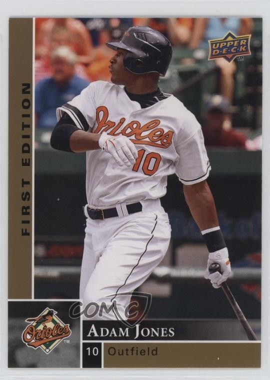 2009 Upper Deck First Edition Adam Jones #28 1v1
