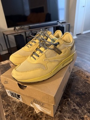 Nike Air Max 1 Travis Scott Cactus Jack Saturn Gold Sz 12