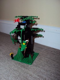 LEGO 6054 LegoLand Castle Forestmen's Hideout Complete Inner Box & 2 Manuals