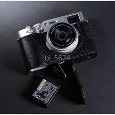 Genuine Leather Cowhide Camera Case Half Base for Fujifilm X100vi Fuji X-100VI