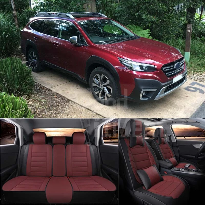 Car Full Seat Covers For Subaru Outback 2007 2021 PU Leather