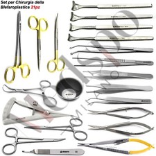 21PZ Blefaroplastica Ferri Chirurgici Divaricatore Desmarres Pinza Chirurgica CE