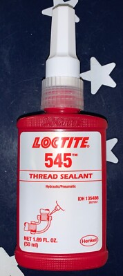 Loctite 545  50ml Thread Sealant  135486     EXP 08/25     GENUINE USA
