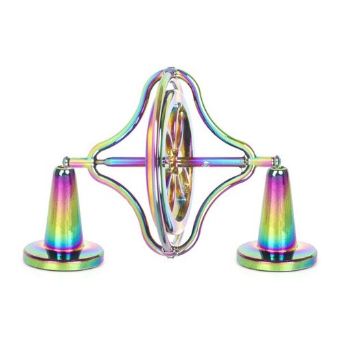AntiGravity Gyroscope Colorful Spinning Top Gyro Pressure Relief eBay