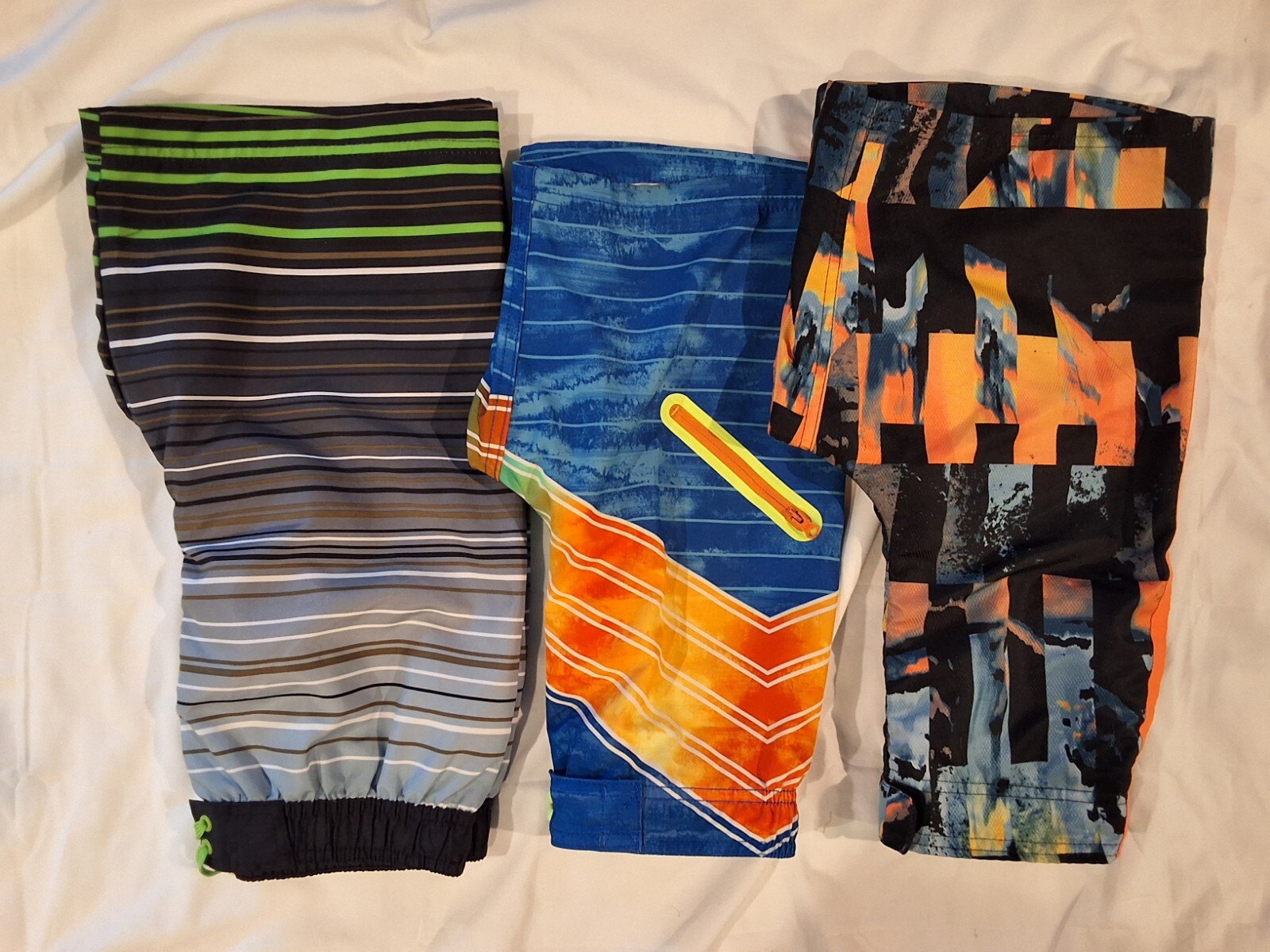 Boys Youth Lot Of Bathing Suits Size 8 Nike Big Chill Woner Nation