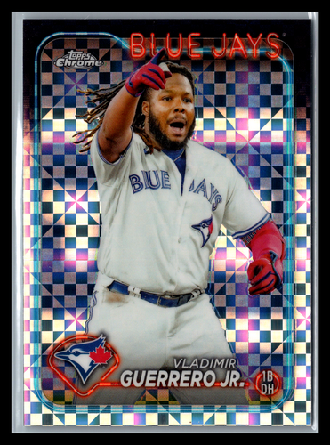 2024 Topps Chrome- #78 Vladimir Guerrero Jr. X-Fractor - 第 1/2 張圖片