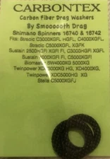 CARBONTEX SHIMANO  Stradic C3000XGFL, C4000XGFL  & C5000XGFL Drag Washers