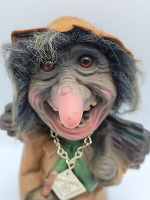 Vintage 1960's HEICO West Germany Nodder Bobble Head Troll Figure