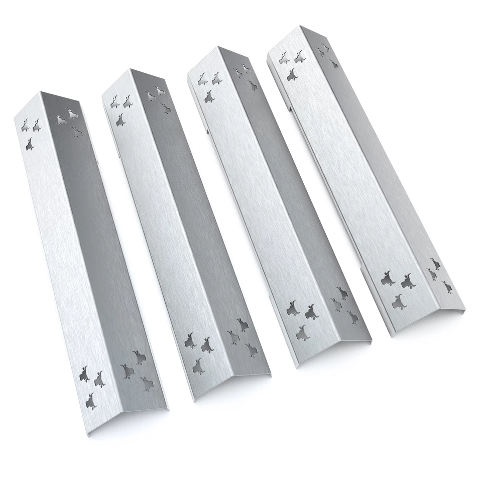 TUNING-ART Gasgrill Brennerabdeckung aus Edelstahl passend für alle Rösle Videro G4