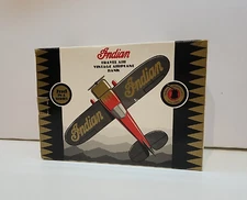 IndianMotorcycles  Travel Air Vintage Airplane Bank New in Box