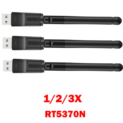 1/2/3PC For Ralink RT5370N WiFi For Dongle USB Adapter Wireless Network Card HOT
