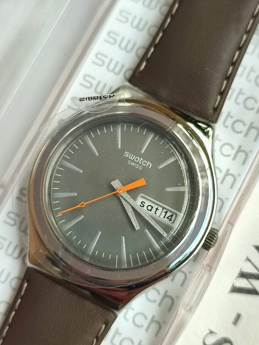 SWATCH+IRONY BIG+YGS745 GREY SUIT+NEU/NEW