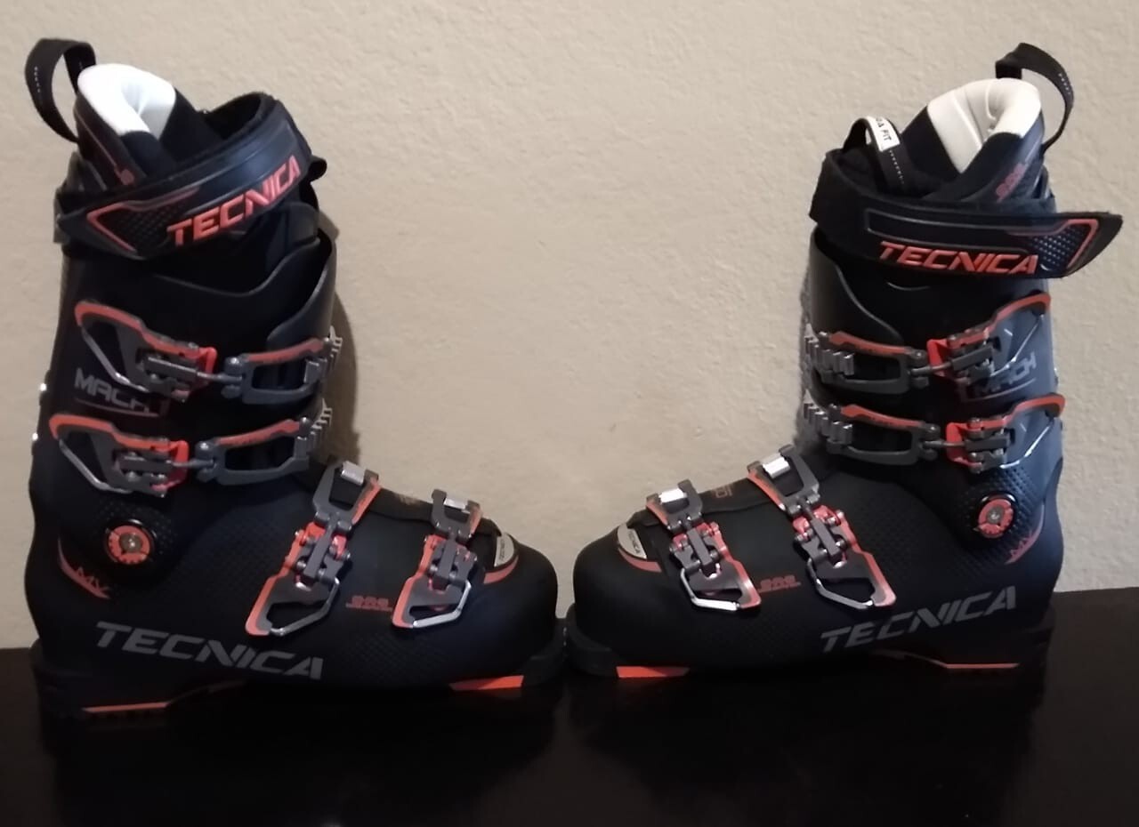 SALOMON Scarponi da sci uomo Tecnica Mach1 MV 100 Flex. Mondo 27.5 Arancione