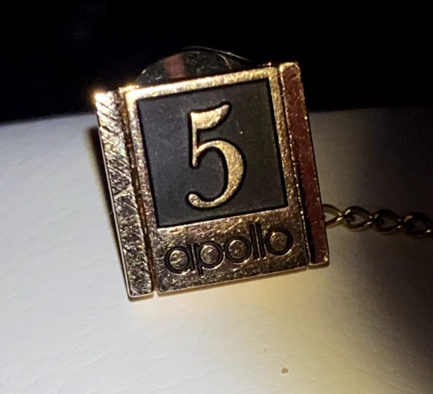 1980's apollo computer workstation 10K GOLD 5 Years of Service PIN Chelmsford MA - Image 3 of 4