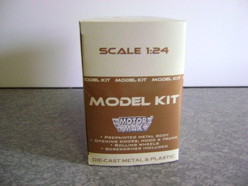 Motor Max Model Kit 1:24 1957 Chevy Bel Air Model Kit No. 75120 NOS New in Box - Picture 4 of 9