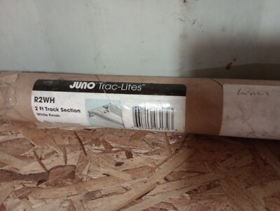 Juno Trac-Lites Track Section White Finish 120 Volt 2 Ft. R2WH