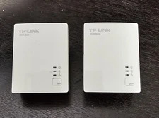 (2) TP-LINK Model TL-PA2010 200mps WiFi Extender Ethernet 