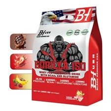 Proteine ​​del siero di latte isolate 5 kg/2 kg - post allenamento | alto contenuto proteico | Black Hammer USA