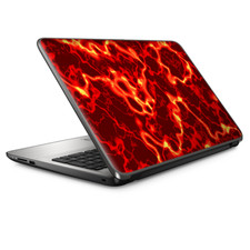 Universal Laptop Skins Wrap for 14" - Lave Hot Molten Fire Rage