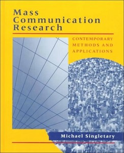 Mass Communication Research Methods Book Pdf Download