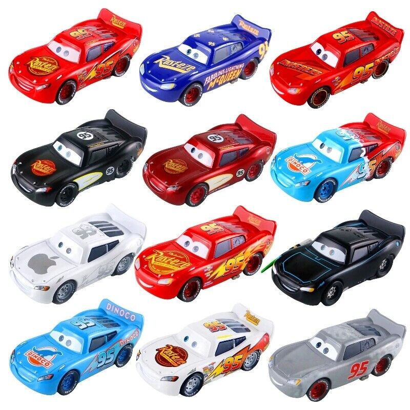 Disney Pixar Cars Diecast Racers No.95 Lightning Mcqueen Toys