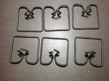 6 Pcs 1949 1950 1951 Ford Radiator Lower Grille Moulding Clips Nors 49 50 51 6 Pcs 1949 1950 1951 Ford Radiator Lower Grille Moulding Clips Nors 49 50 51